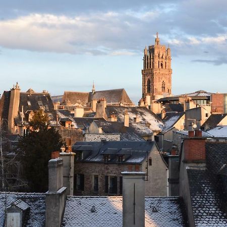 Appartement T4 Vue Unique Rodez Esterno foto