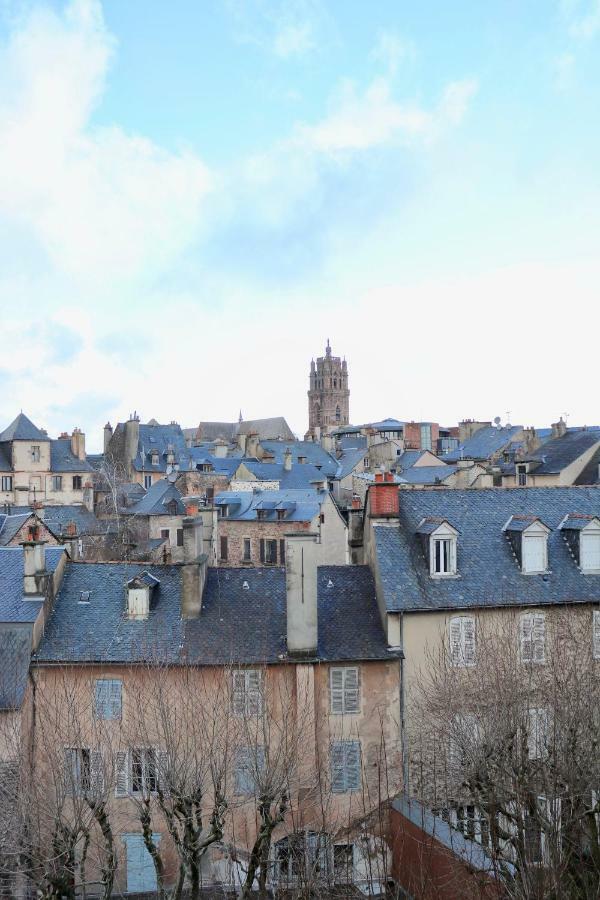 Appartement T4 Vue Unique Rodez Esterno foto